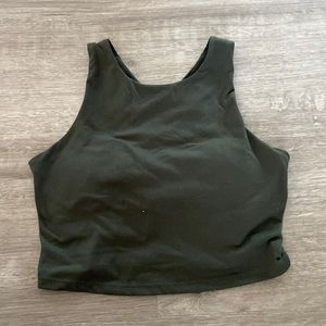 Green Workout Top